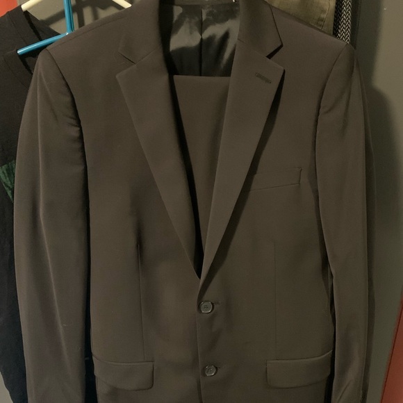 Black Calvin Klein 40 Long pants size 34